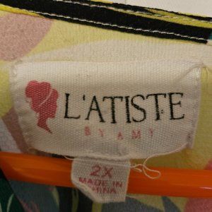 Boho/Floral jumpsuit. Plus size